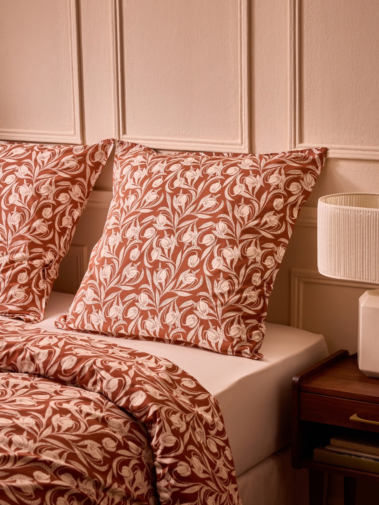 Taie d'oreiller percale de coton "Lucie", CYRILLUS