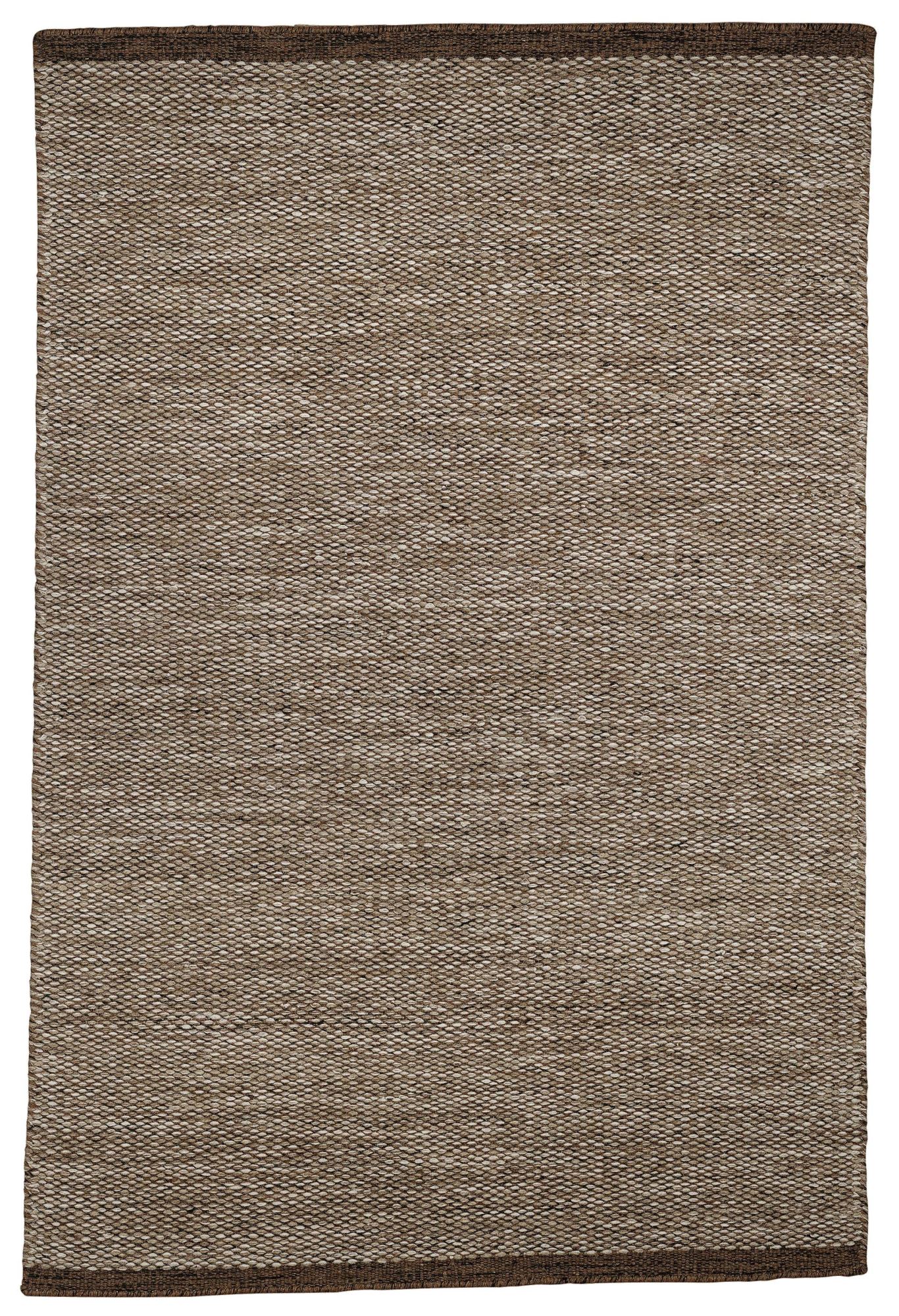 Tapis en laine main avec motif à fleurs - FLOWER, THEKO