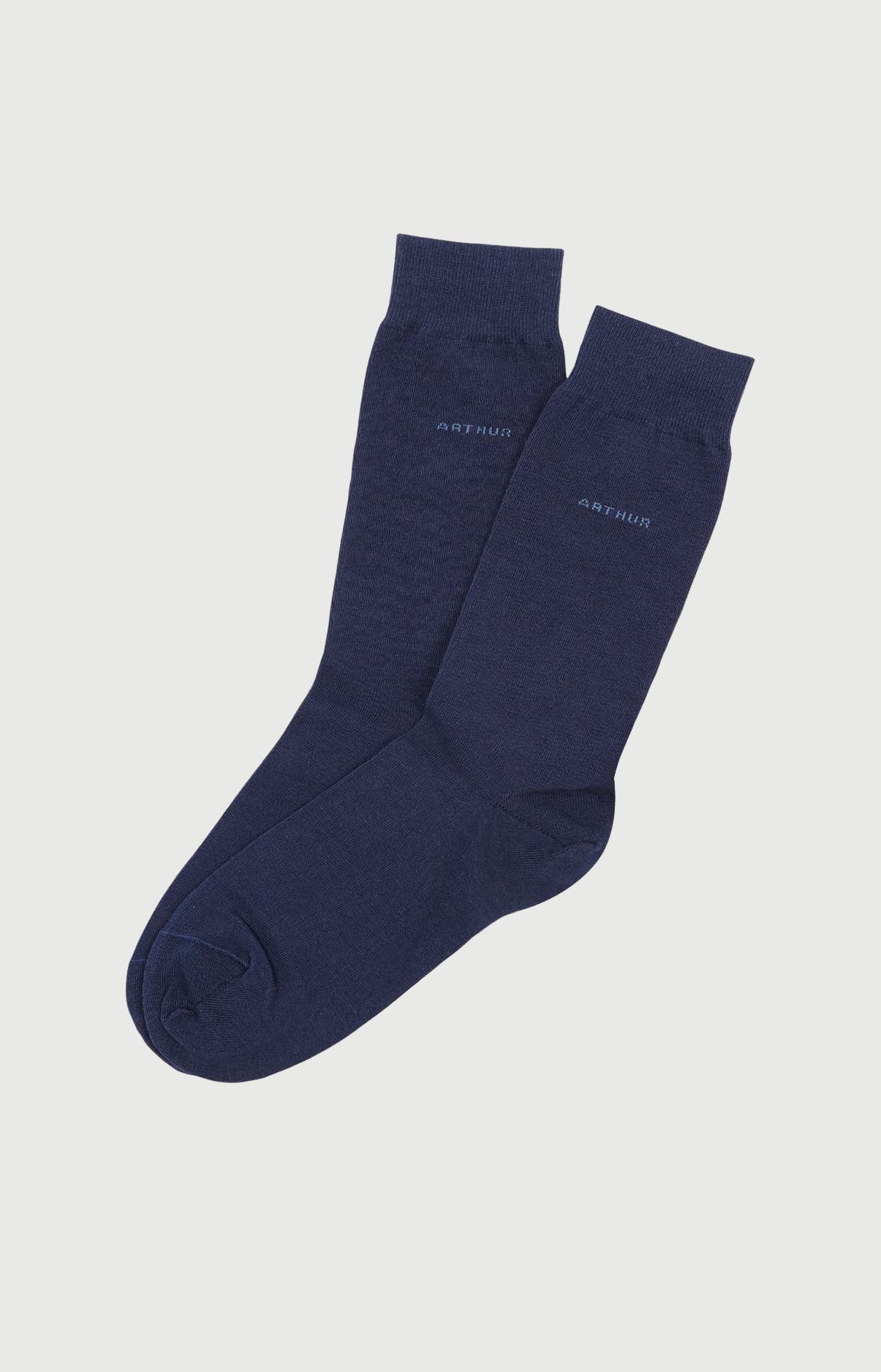 Chaussettes en coton unies, Made in France, ARTHUR