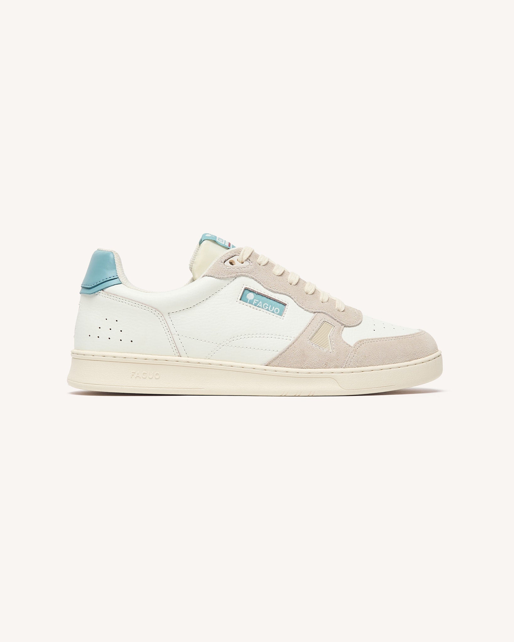Baskets basses en cuir, FAGUO
