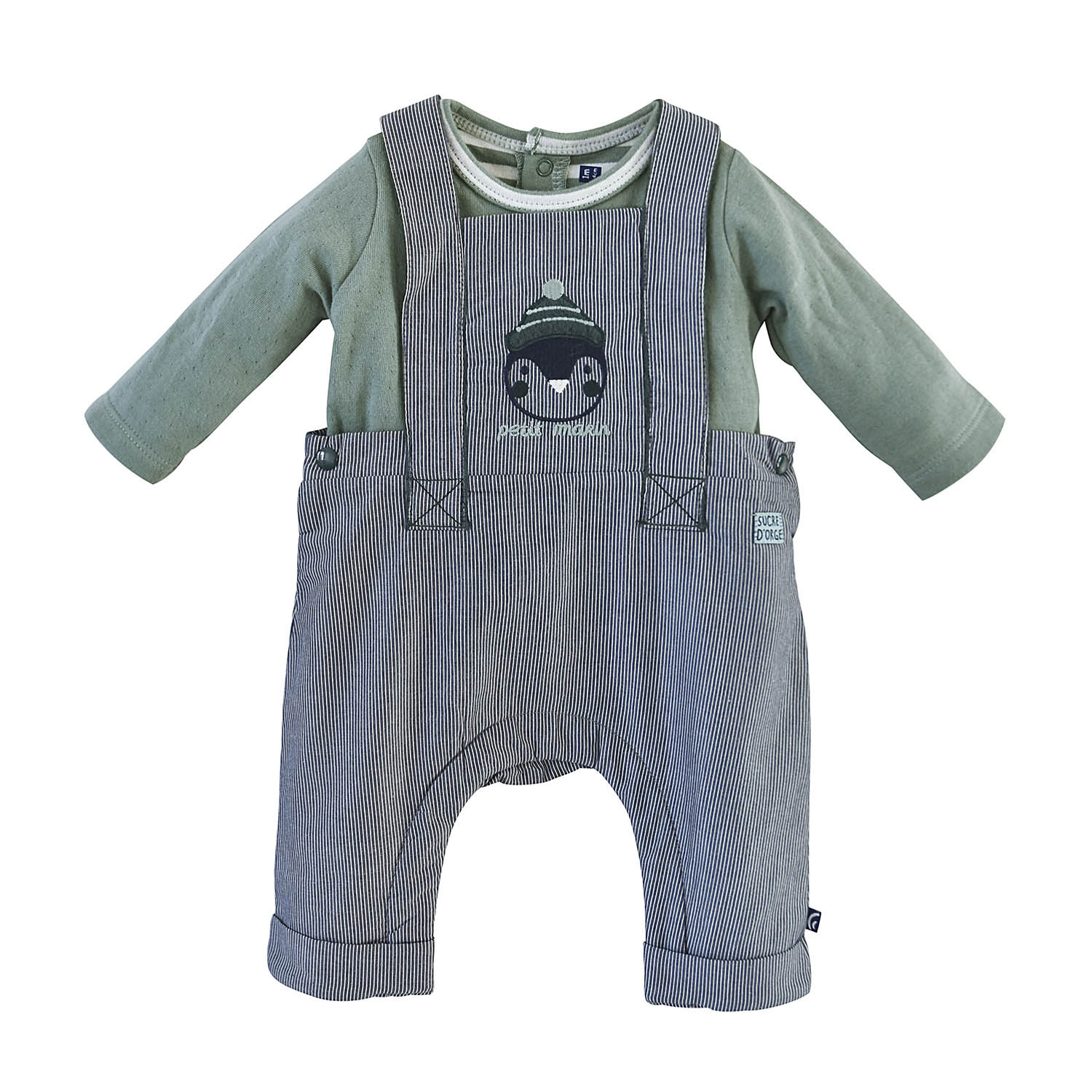 Tee shirt salopette dristan, SUCRE D'ORGE