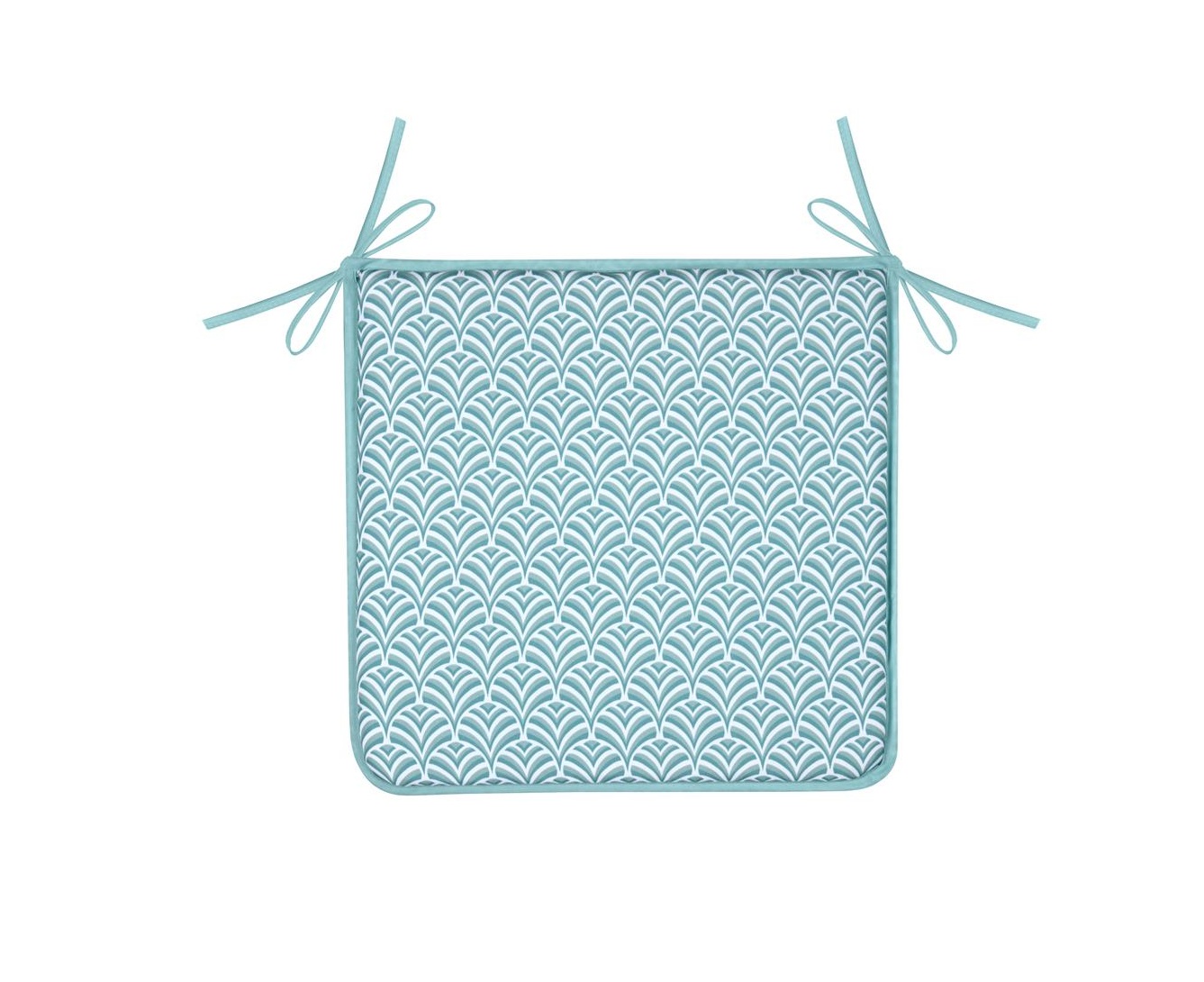 Galette de chaise motif graphique, EDEN