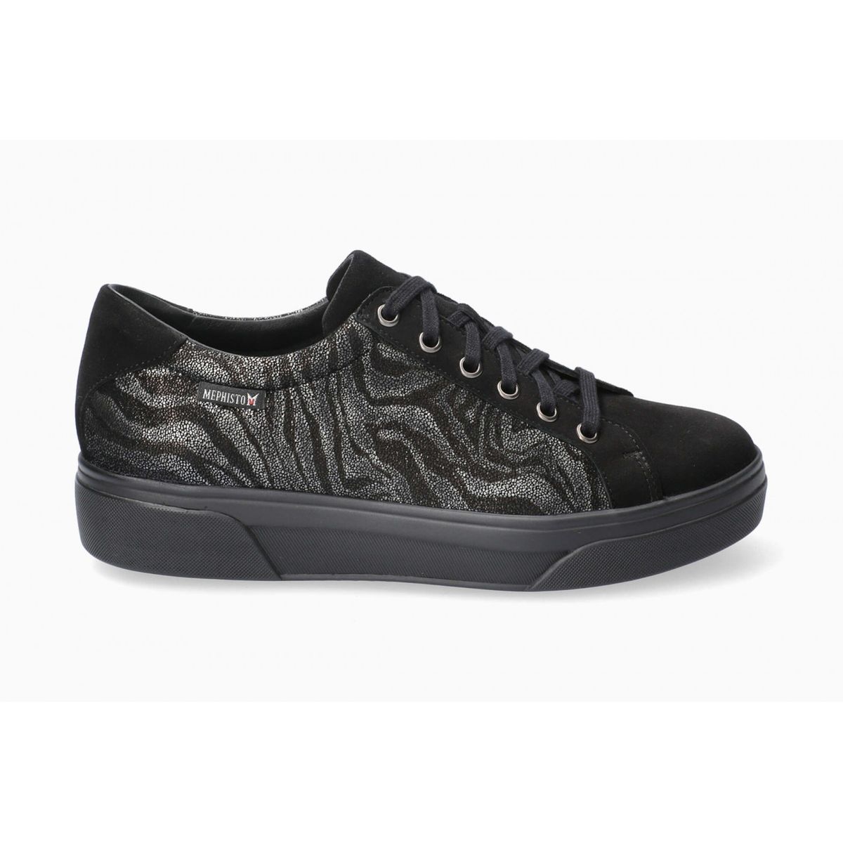 basket noir vernis femme