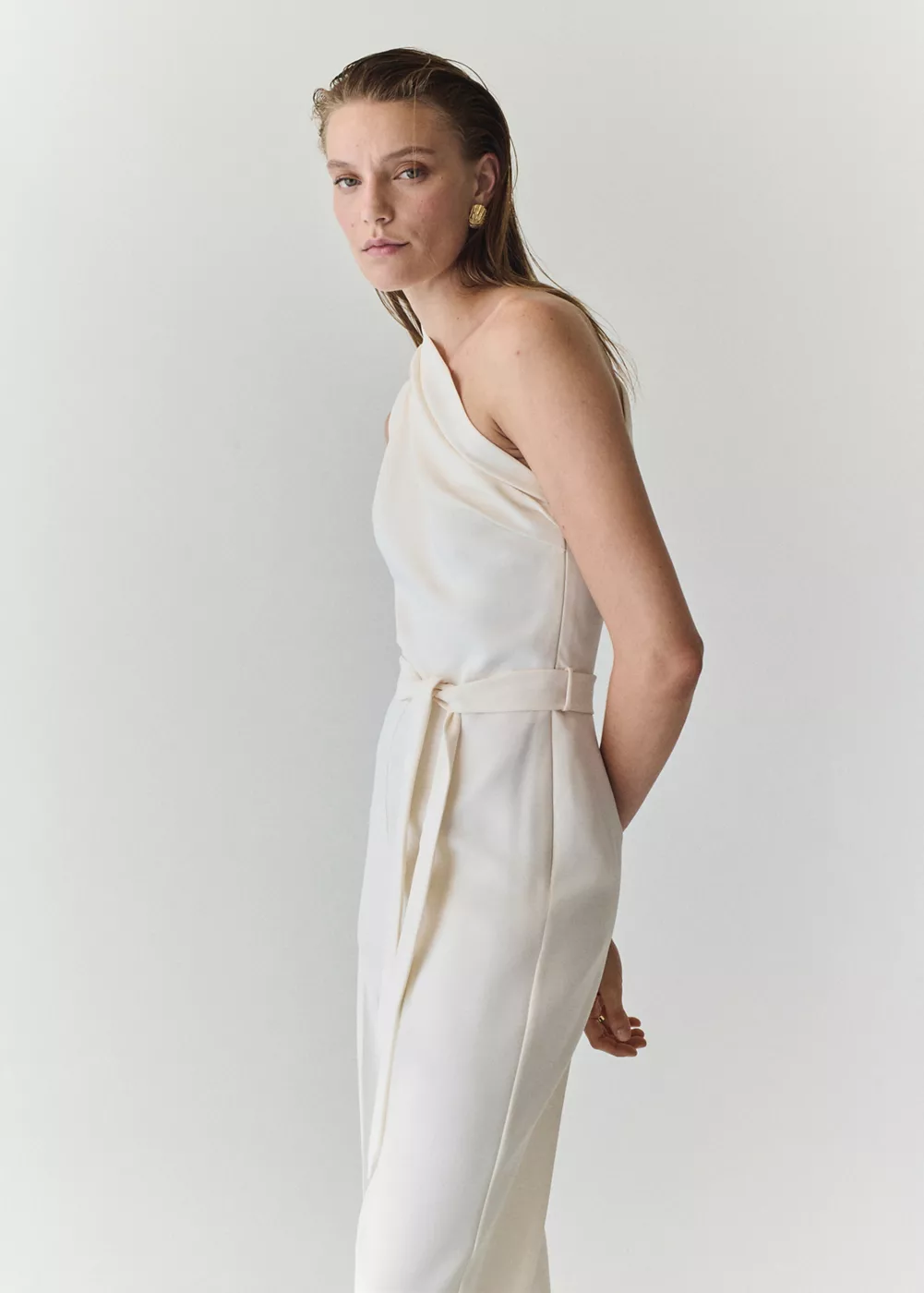Combinaison asymétrique ceinture, MANGO