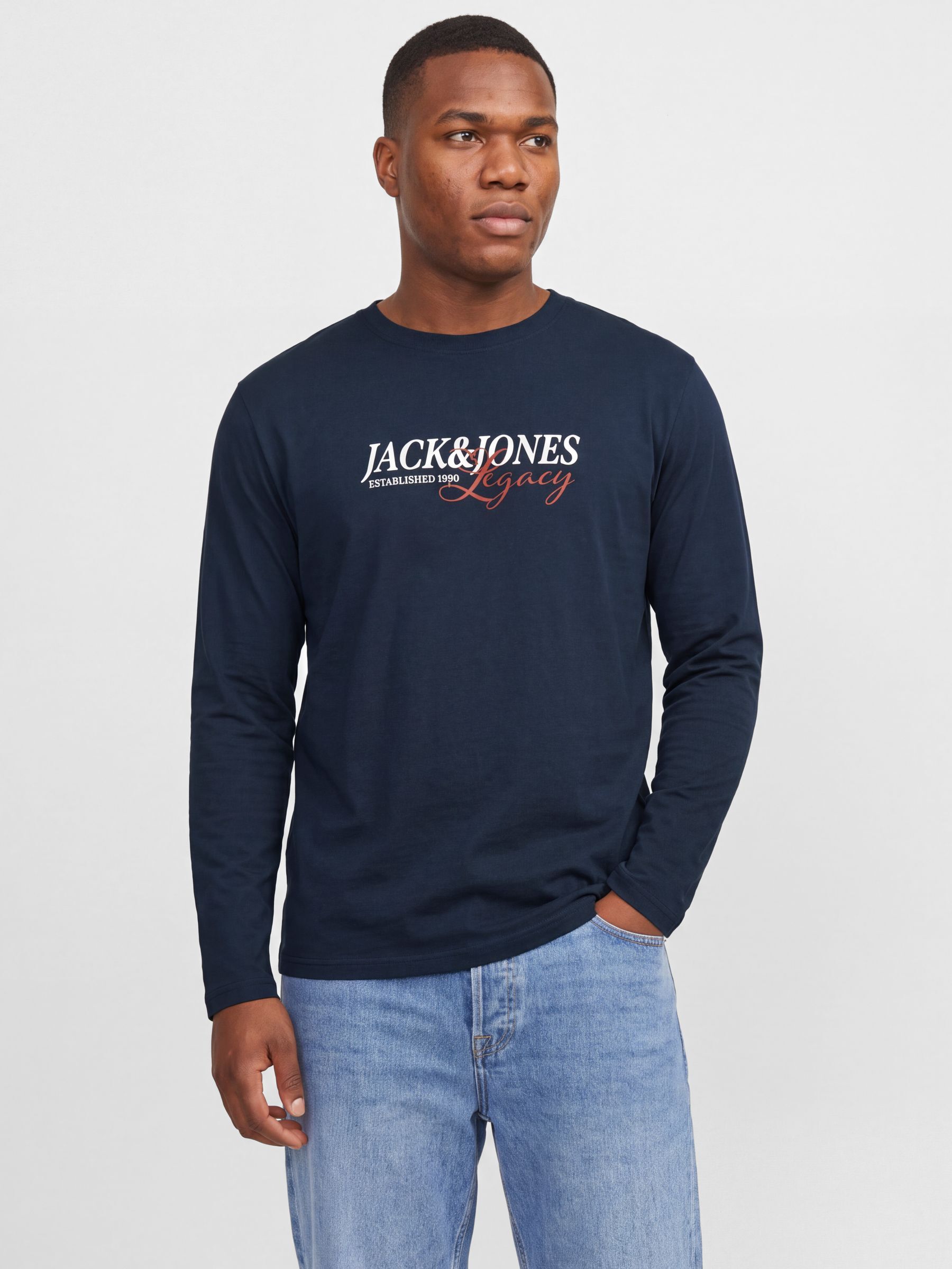 T-Shirt À Manches Longues, JACK & JONES
