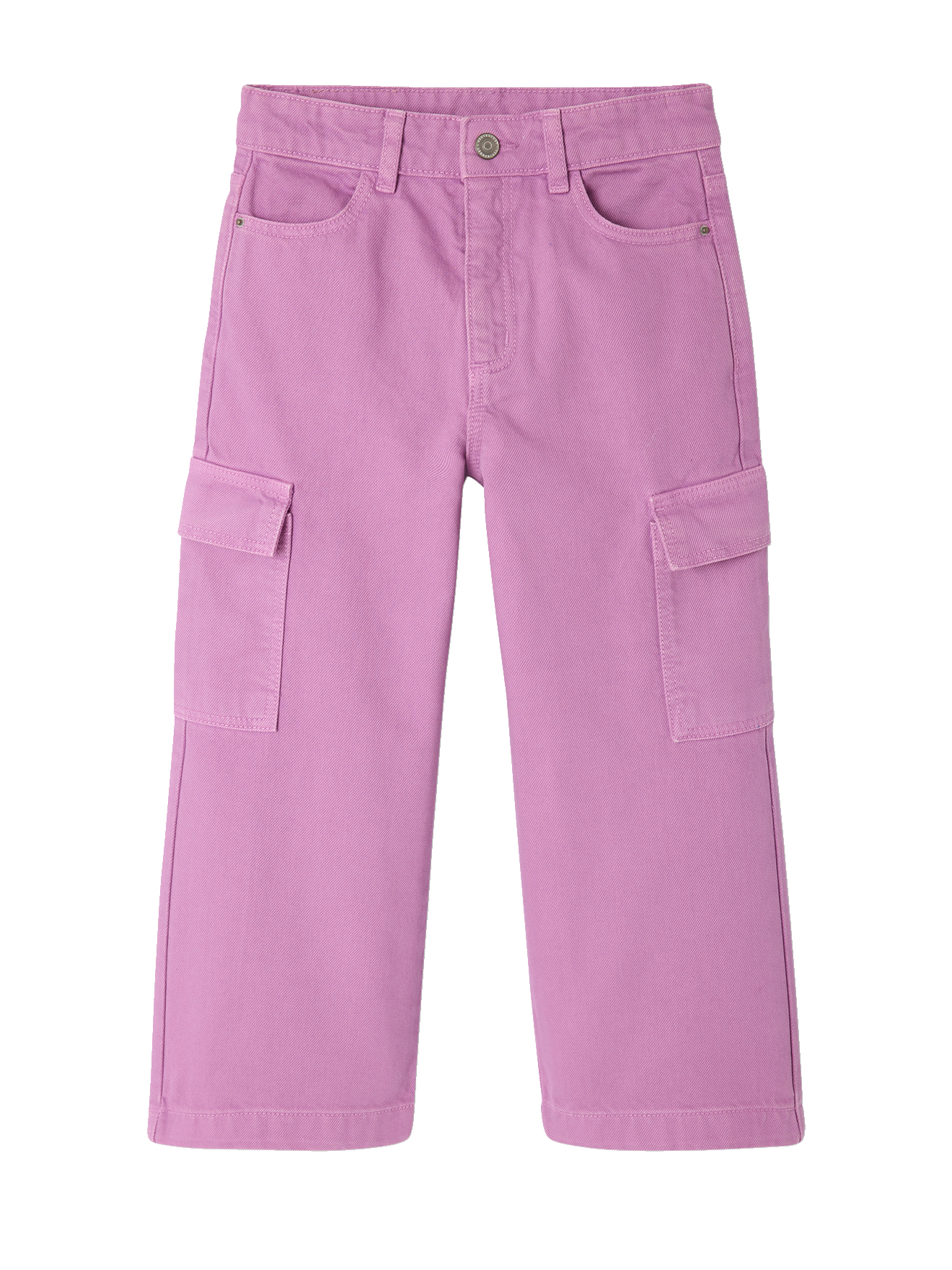 Pantalon cargo large, VERTBAUDET
