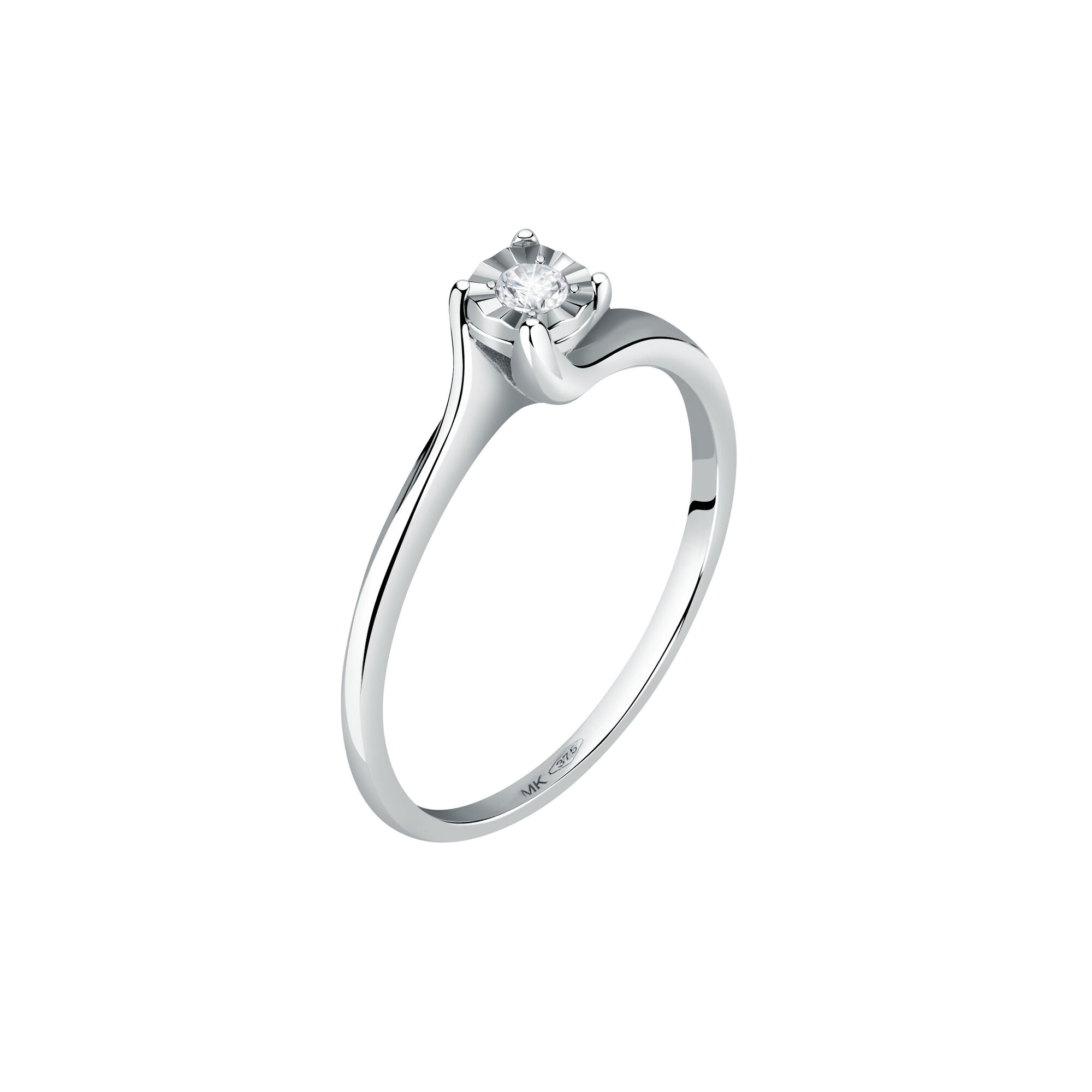Bague en or blanc 375 PETITE ETOILE, BLUESPIRIT