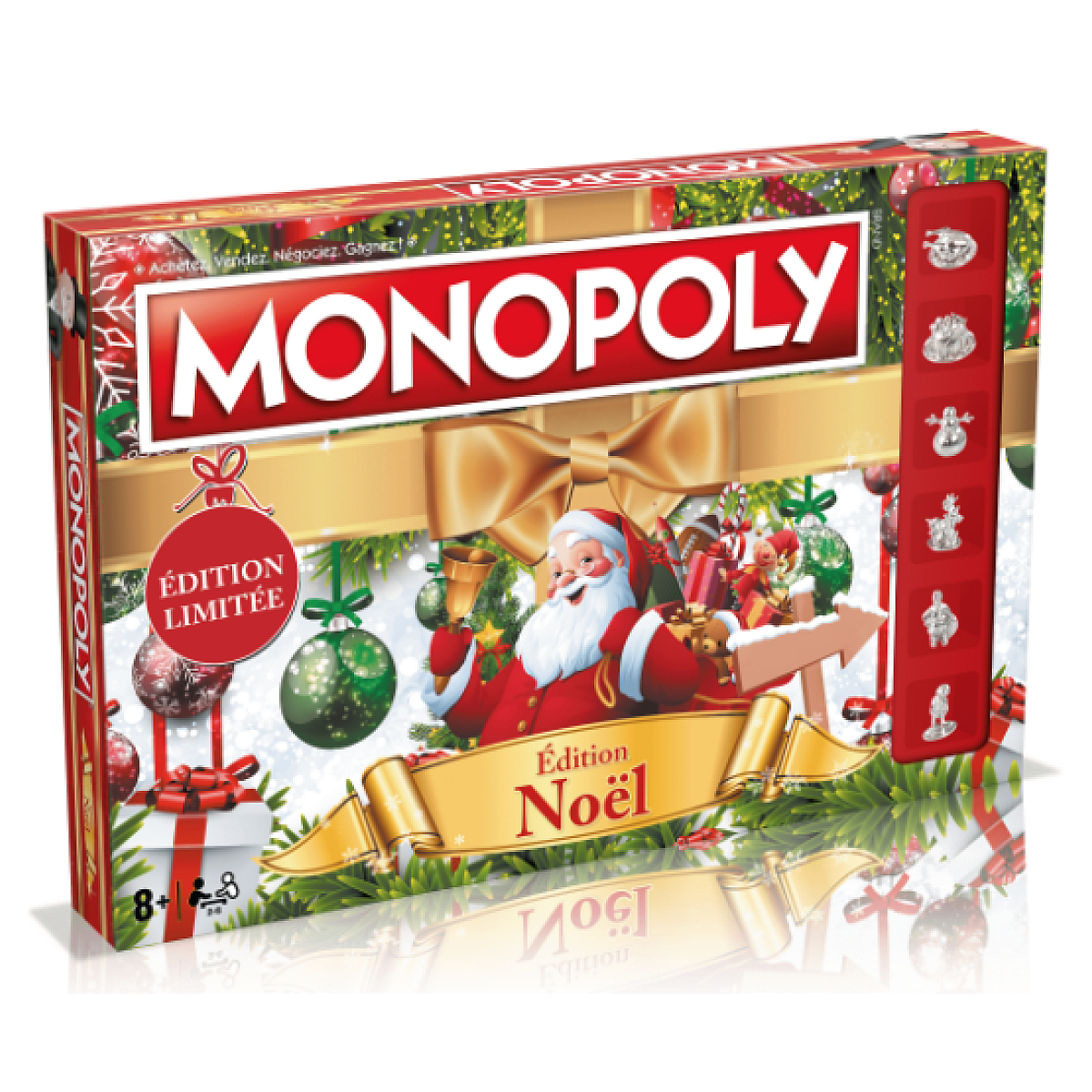 Jeu de societe Monopoly edition Noel, WINNING MOVES