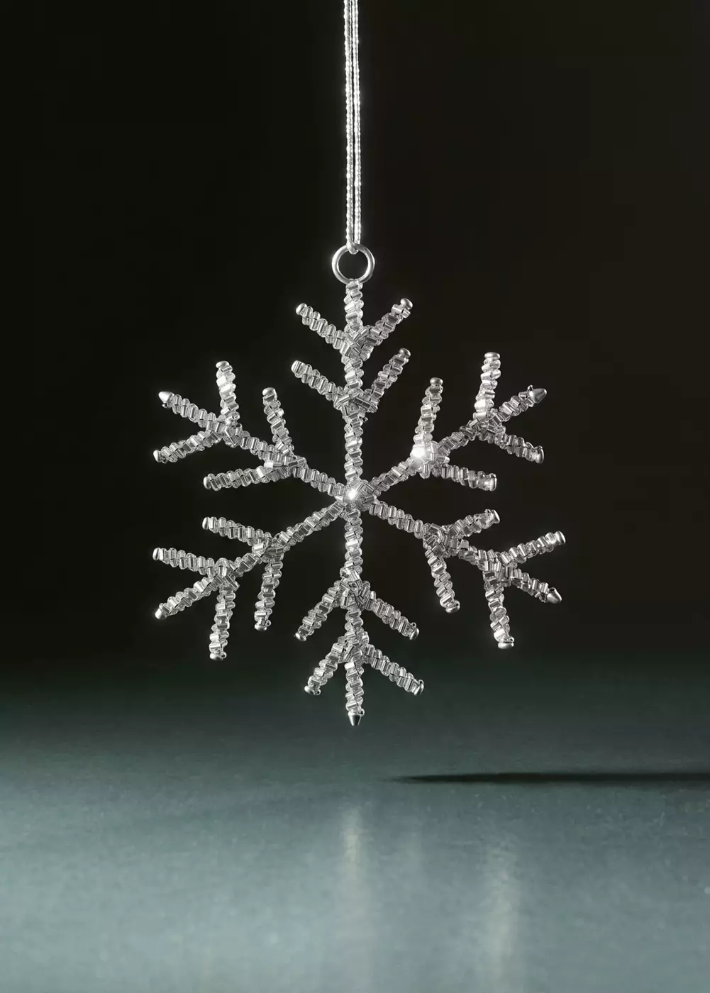 Lot de décorations de Noël pour sapin effet glace, MANGO HOME