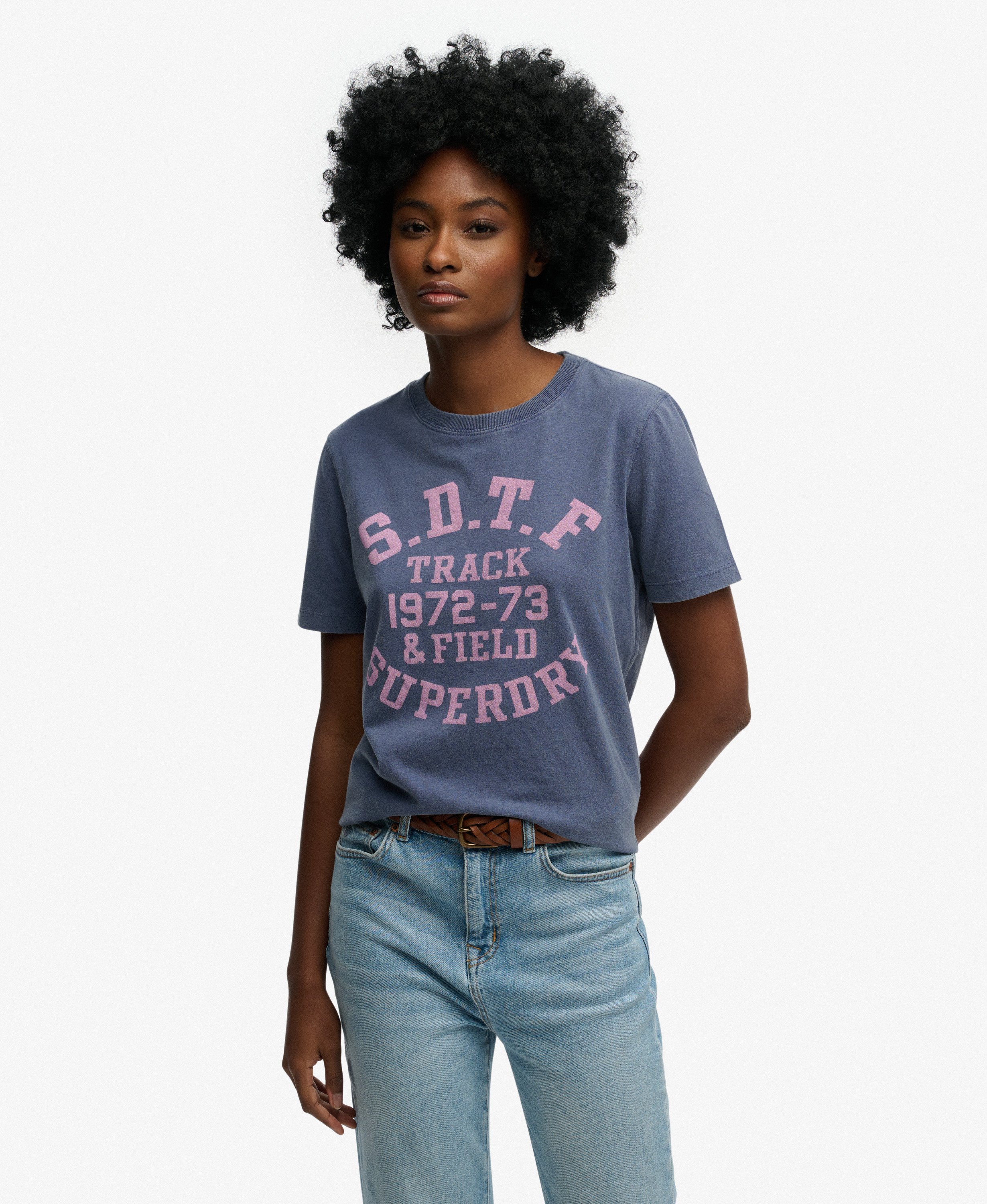 T-shirt Vintage Prep, SUPERDRY