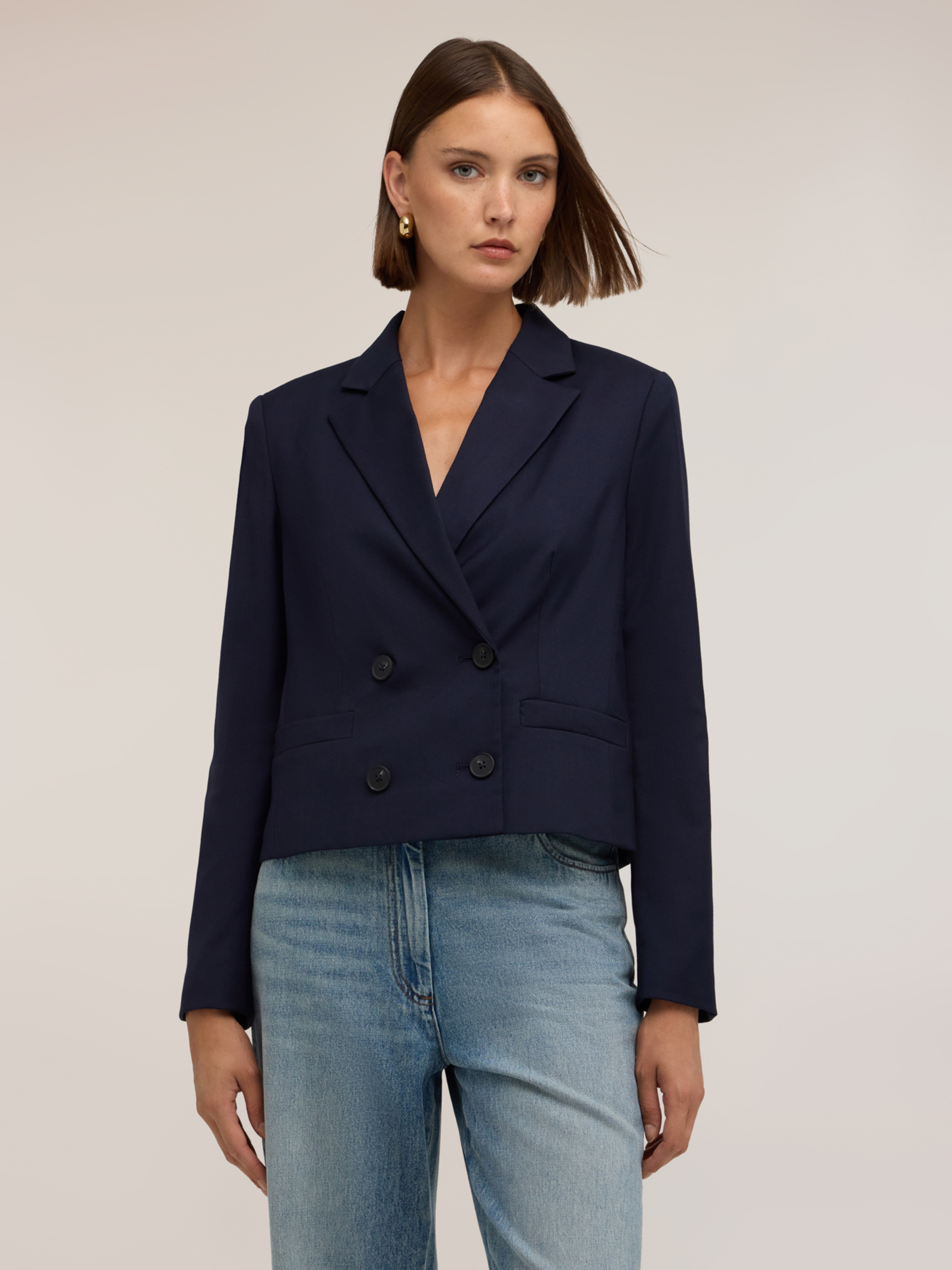 Veste courte double boutonnage, MOTIVI