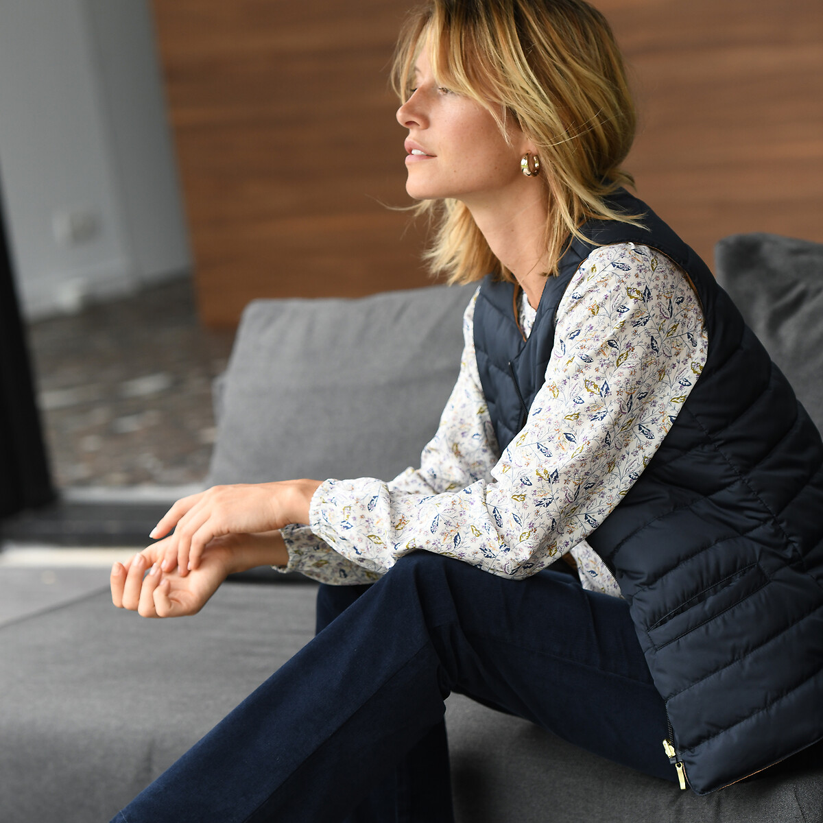 Recycled Reversible Padded Gilet