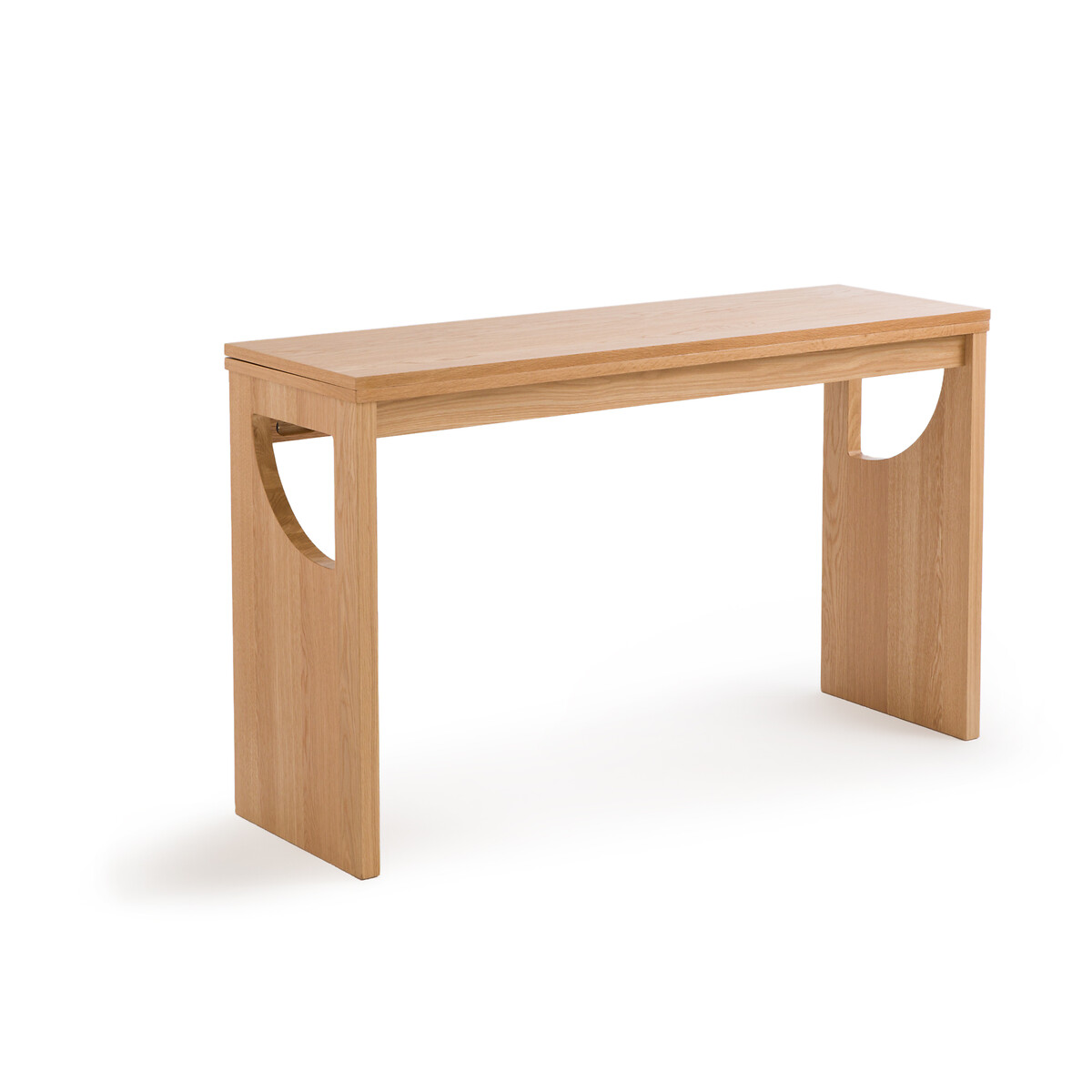 Minimal Oak Veneer Console Table