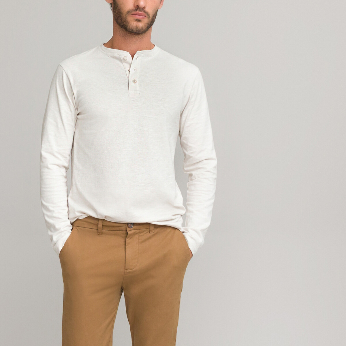 grandad vest long sleeves