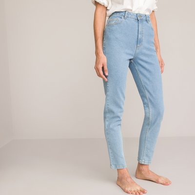 High Waist Mom Jeans, Length 28.5" LA REDOUTE COLLECTIONS