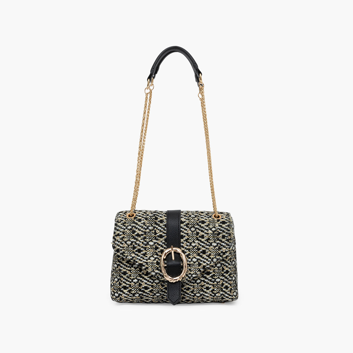 Sac porté épaule noir Toundra, LOLLIPOPS