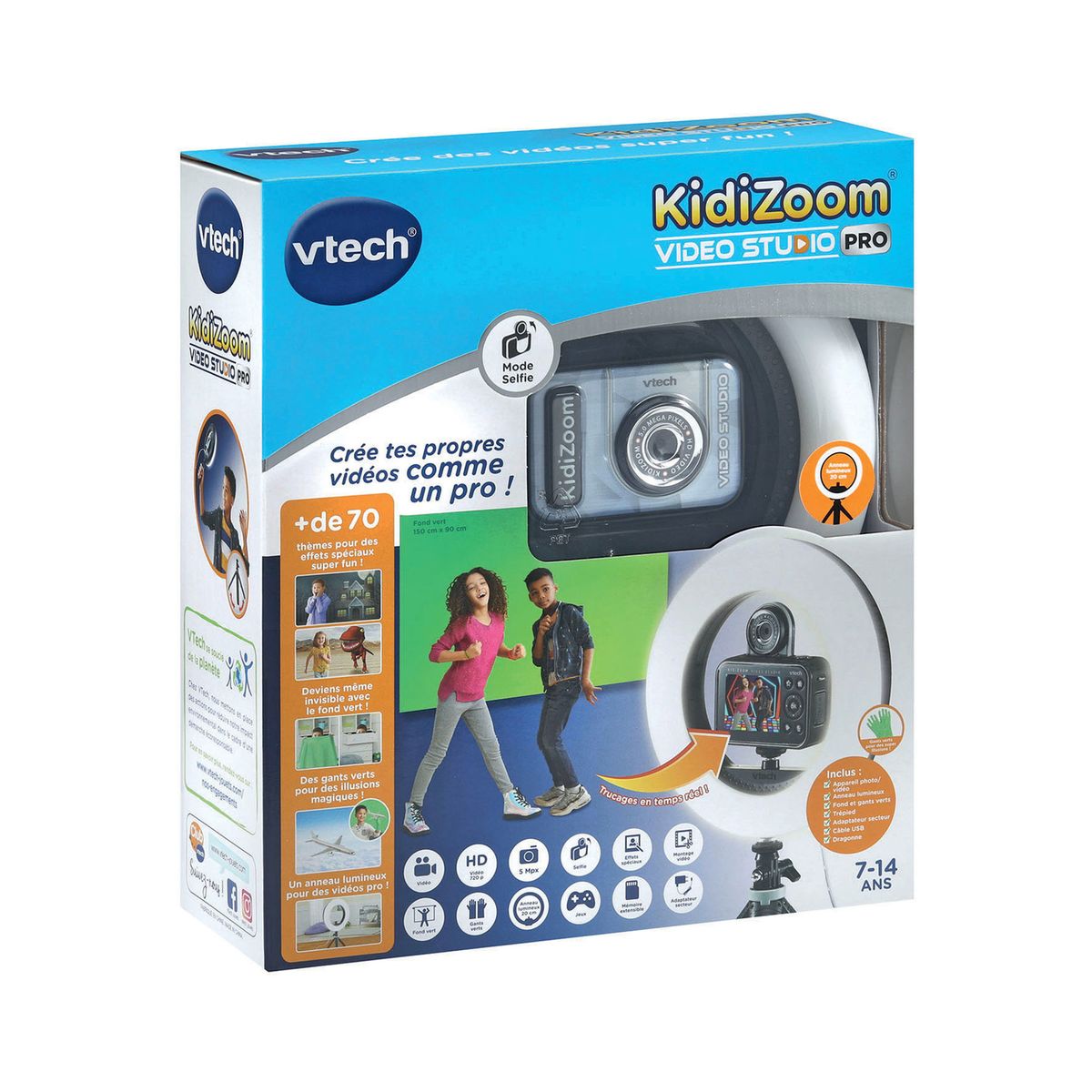 Caméra numérique VTech KidiZoom Caméra Pix, 3 ans et plus