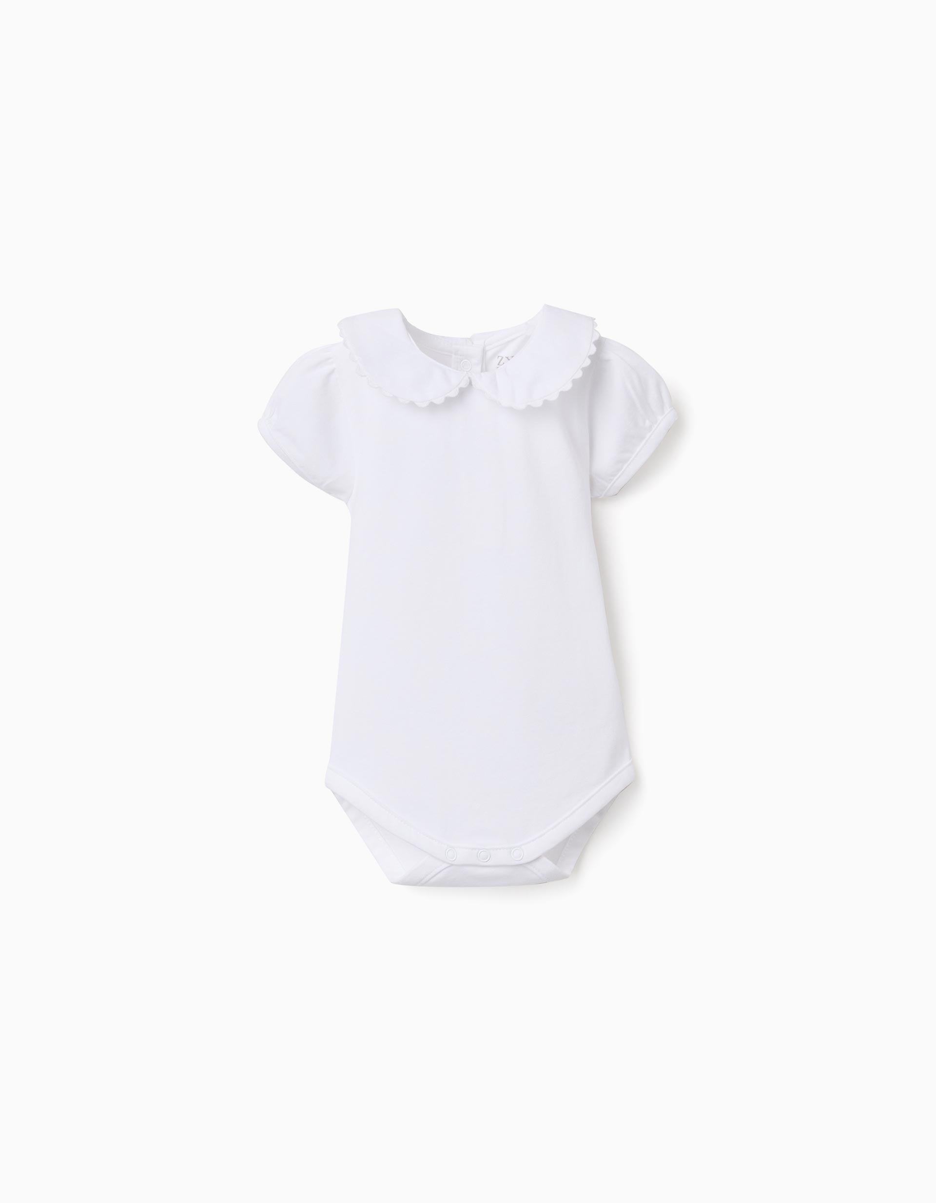 Body en coton avec col Claudine, ZIPPY