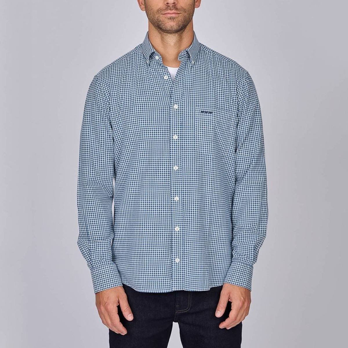 Chemise à carreaux, MISE AU GREEN