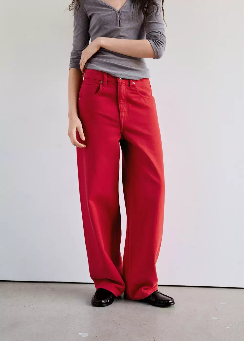 Jean droit coton, MANGO