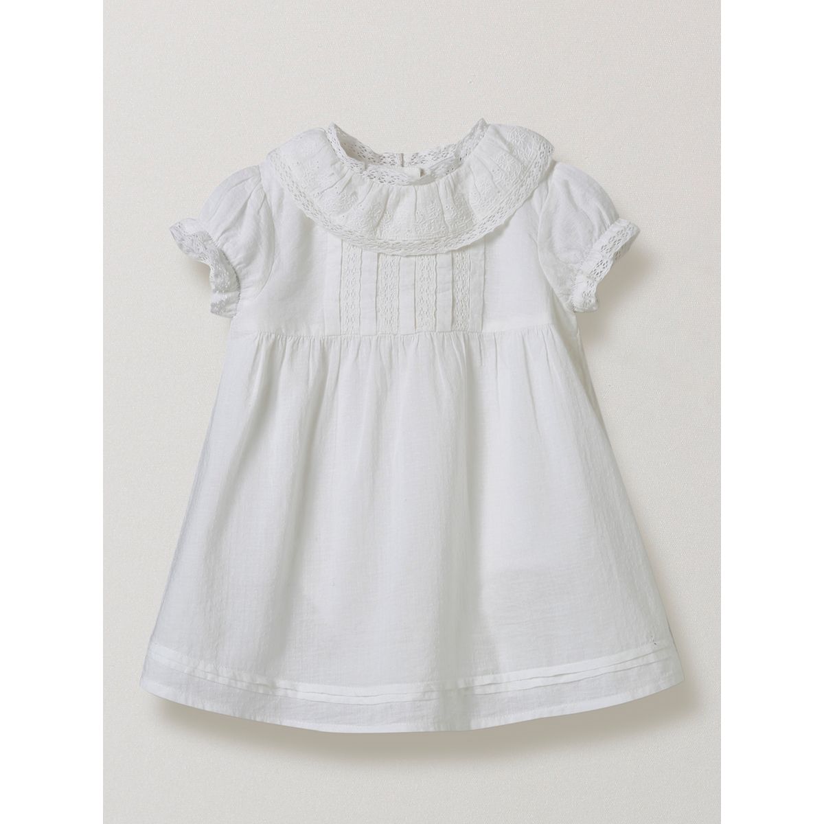 Robe en coton blanc Cyrillus La Redoute