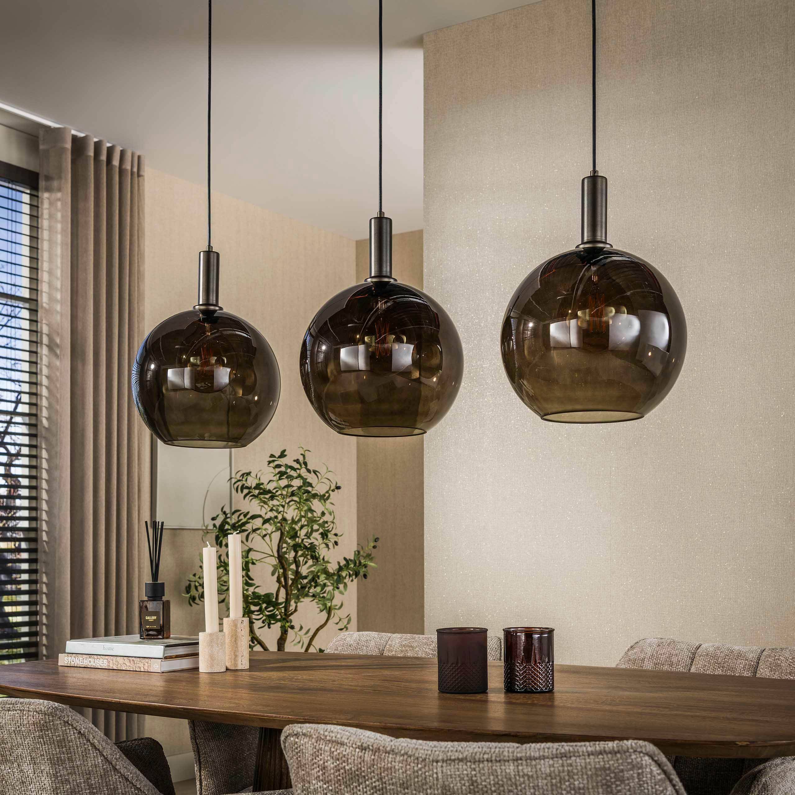 Lustre Suspendu Marbre Blanc - Suspension Pierre Naturelle Îlot Cuisine - Design Moderne Élégant Pour Salon Et Salle à Manger
