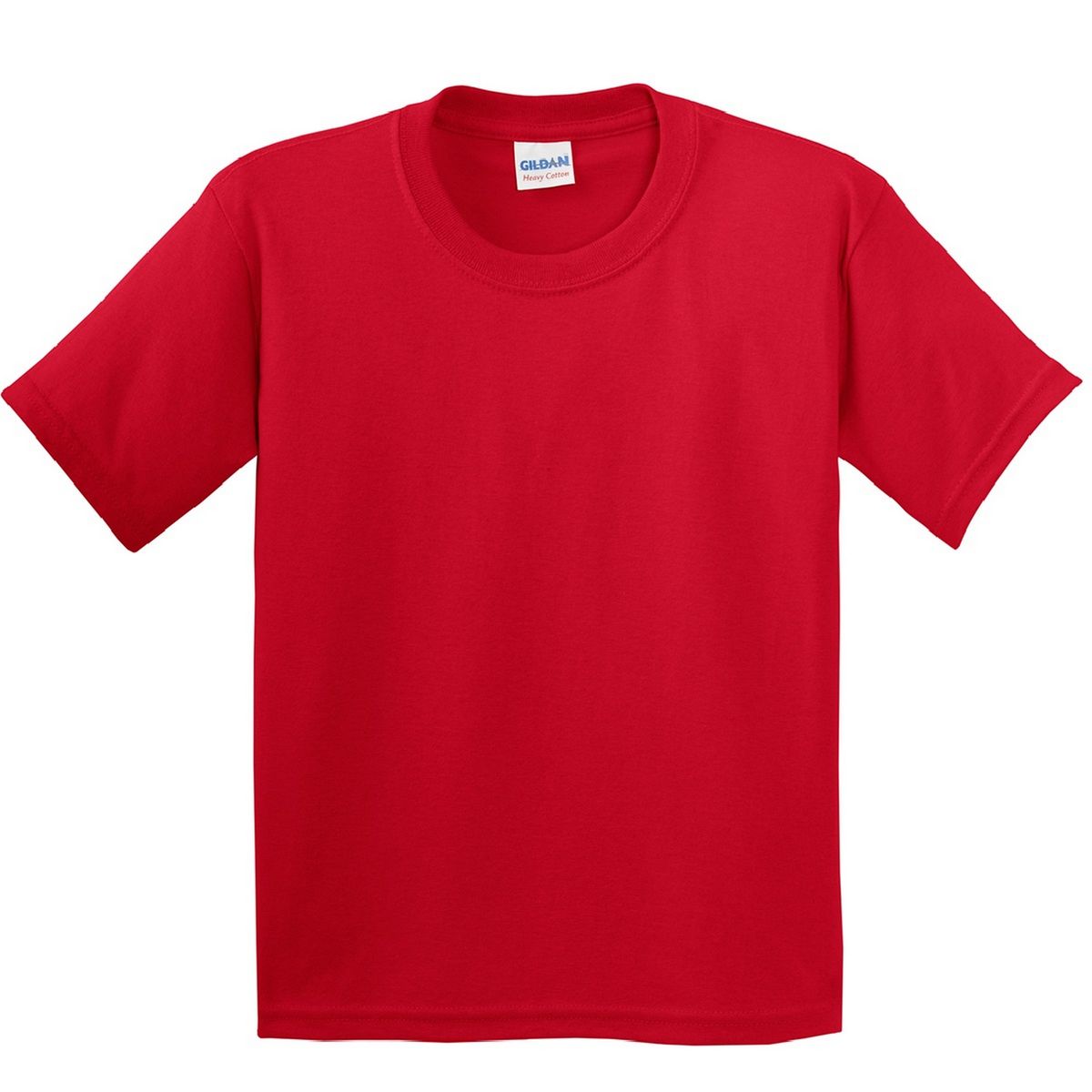 Tee shirt best sale rouge uni fille
