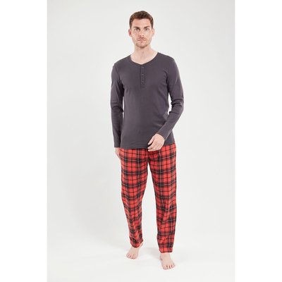 Pyjama à carreaux en coton ARMOR-LUX