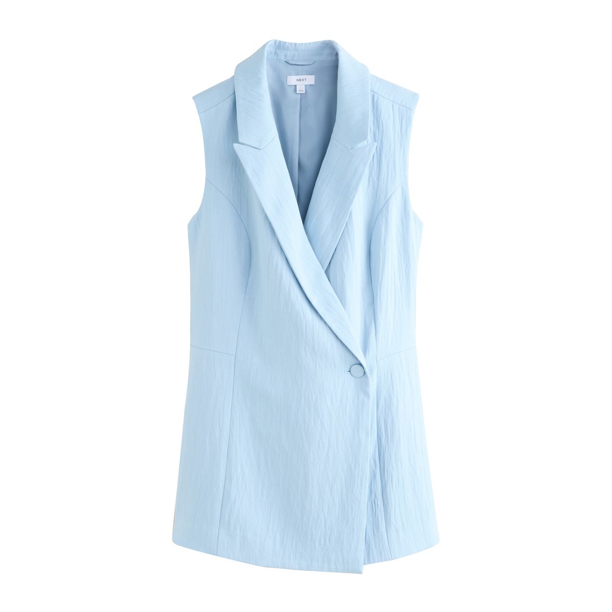 Gilet de costume long asymétrique, NEXT