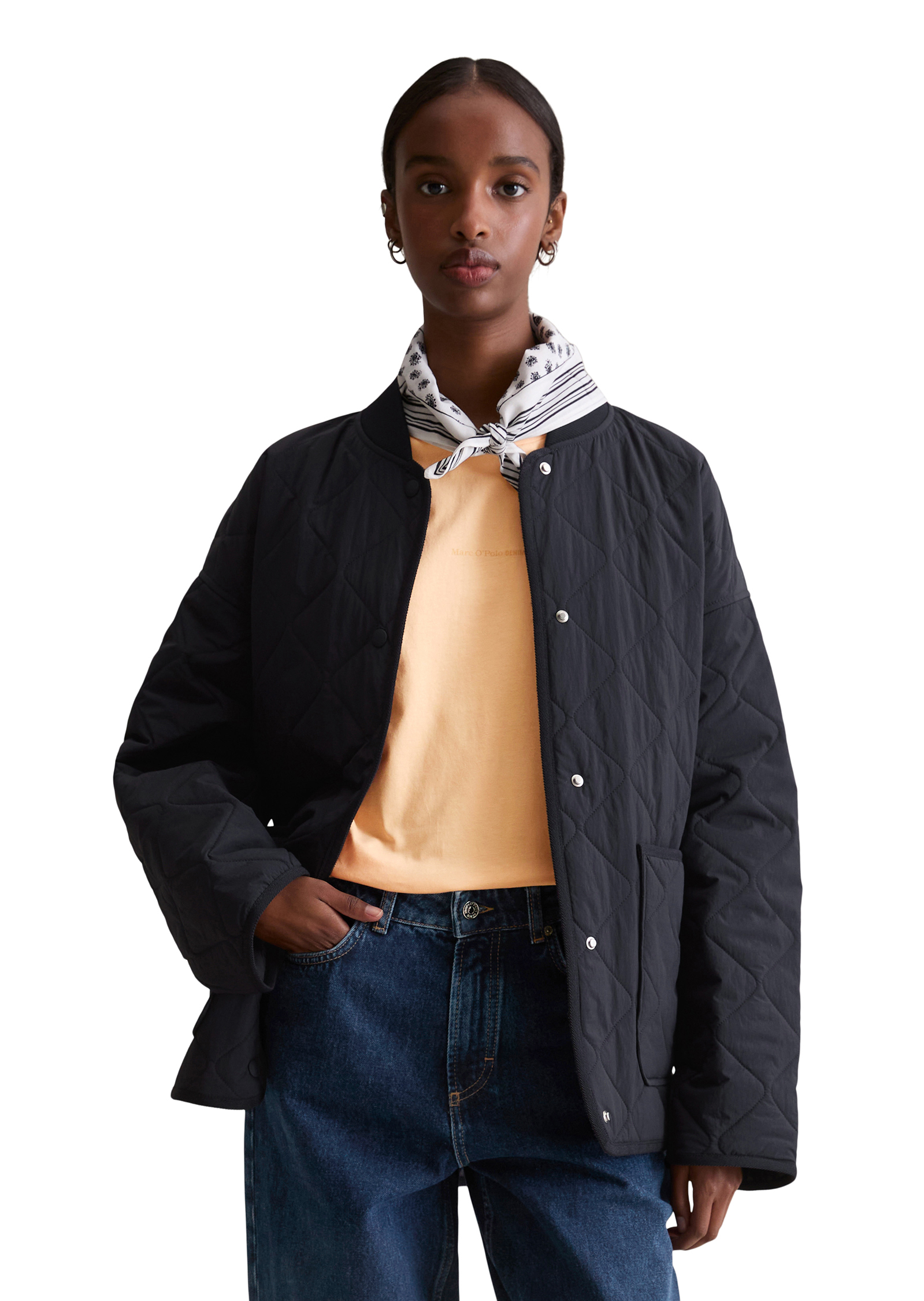 Veste matelassée regular en nylon recyclé, MARC O’POLO DENIM