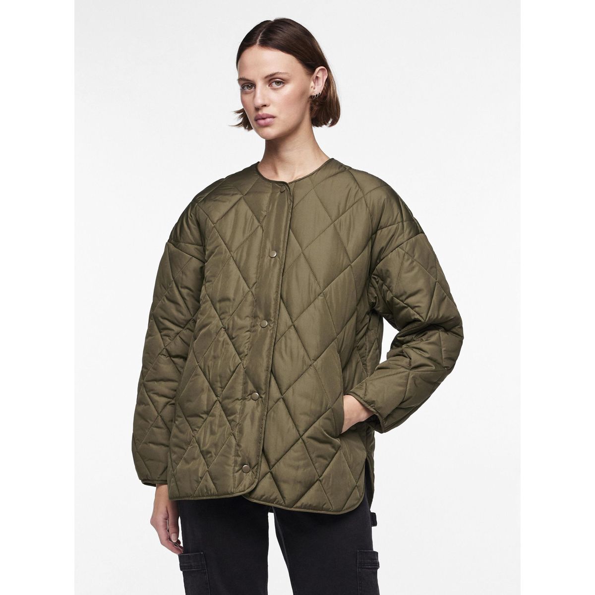 Veste discount longue verte