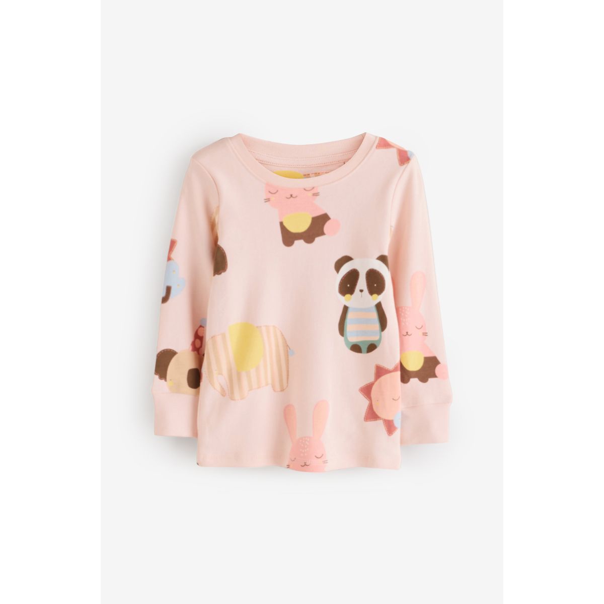 Ensemble De Pyjama Ample Côtelé À Manches Longues Et Short | Lingerie