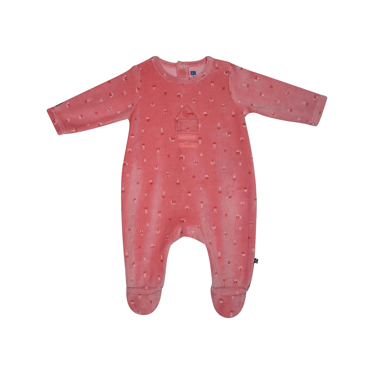 Dors bien nancia velours rase pont dos bebe, SUCRE D'ORGE
