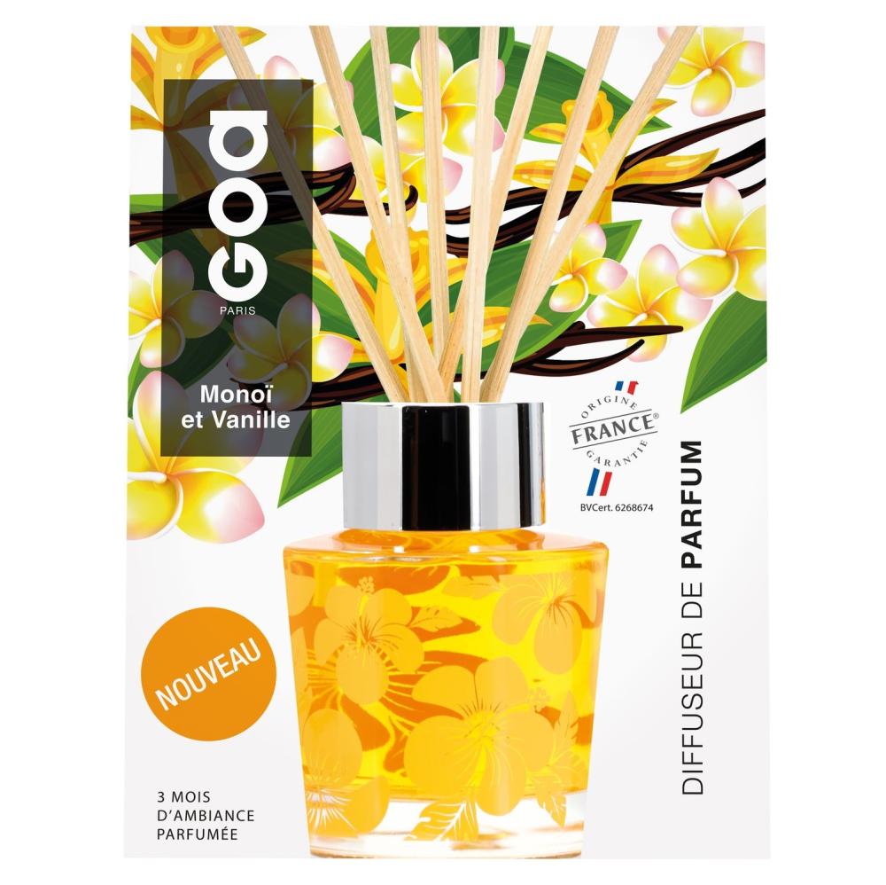 Parfum d'intérieur - Goatier intemporels 200ml Monoï et vanille, GOA