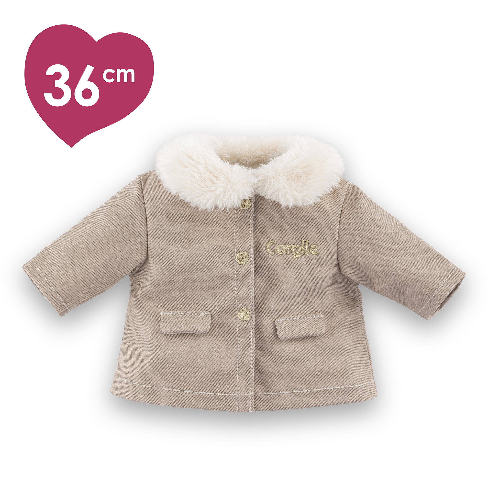 Manteau Forêt Enchantée pour poupée ma Corolle, COROLLE