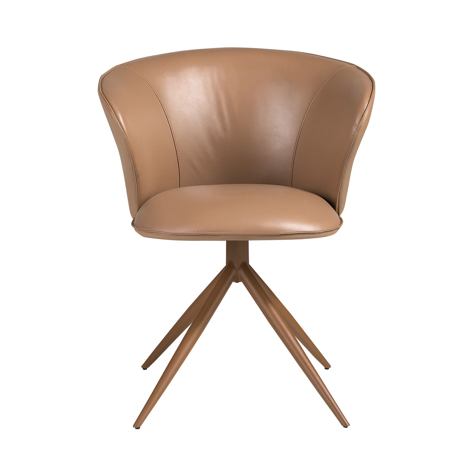 Chaise pivotante en similicuir, ANGEL CERDA