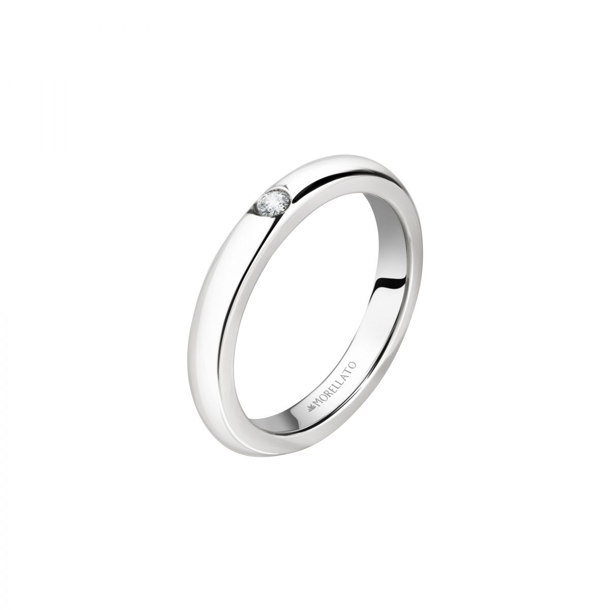 Bague en acier rings argent Morellato La Redoute