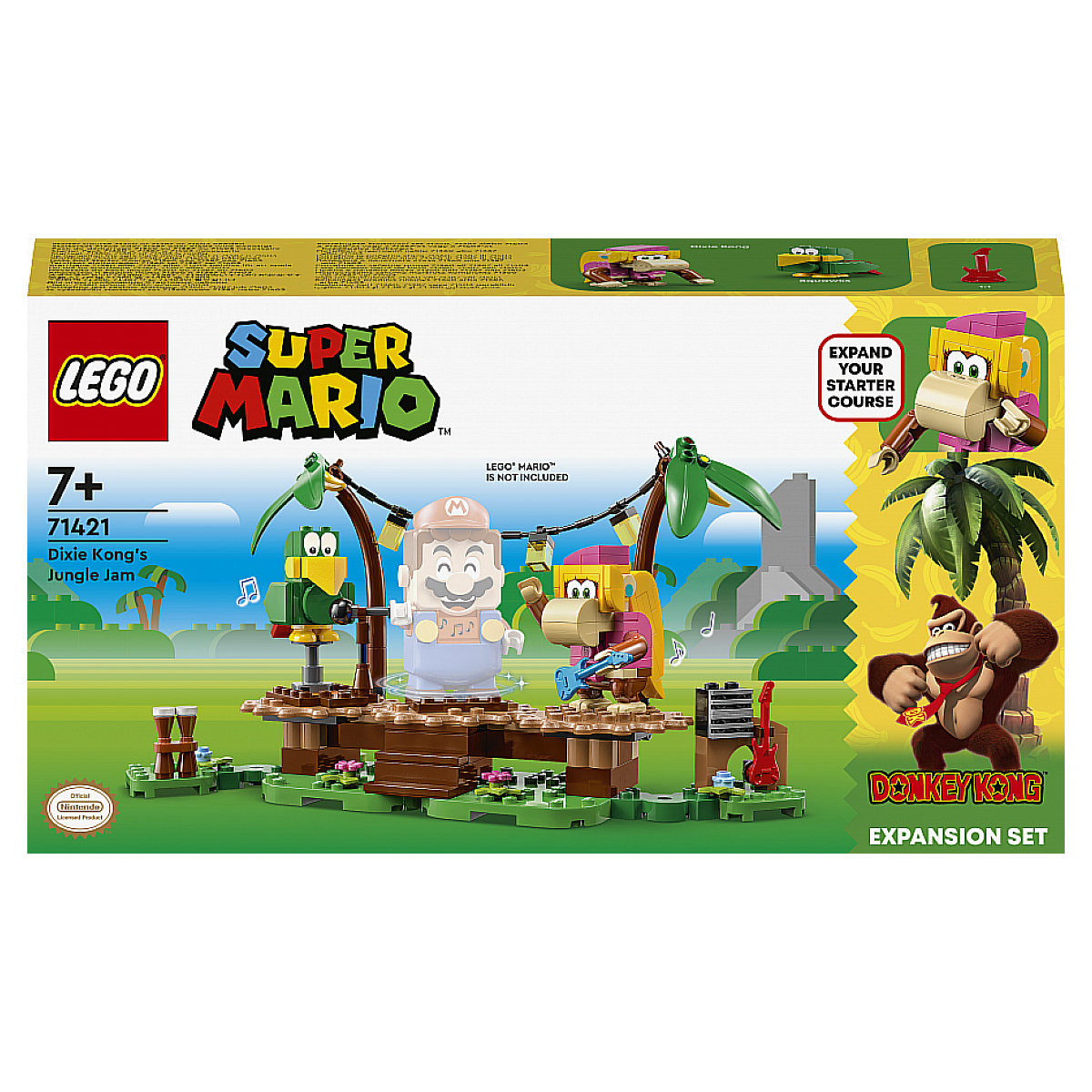 71421 Ensemble d extension concert de Dixie Kong dans la jungle Super Mario, LEGO