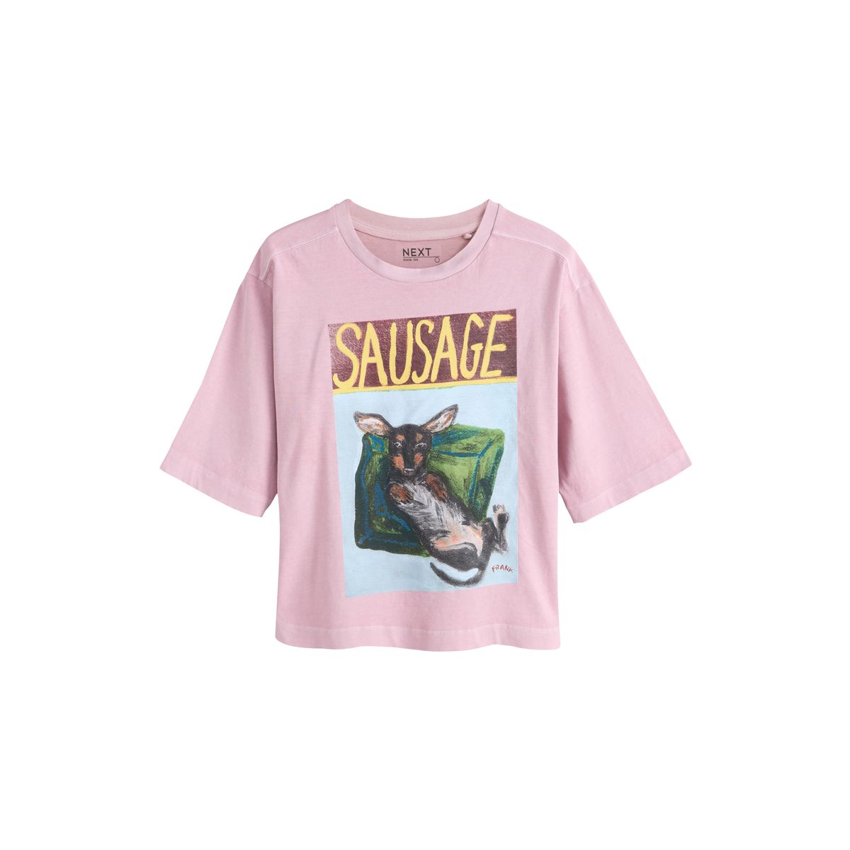 T-shirt teckel frankie thorp sous licence, NEXT
