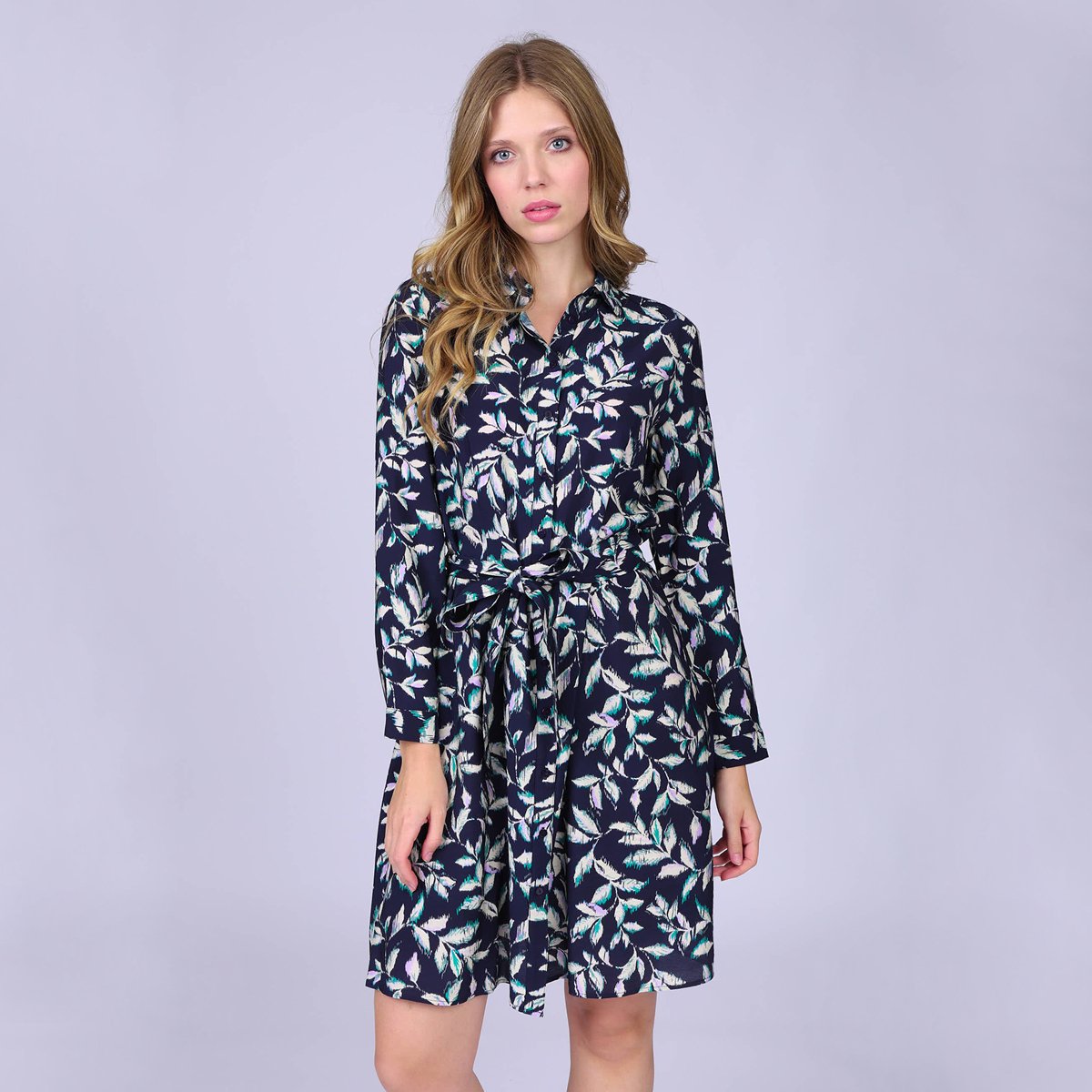 Robe mini imprimée, MISE AU GREEN