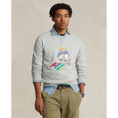 Sweatshirt mit rundem Ausschnitt, Polo-Bear-Motiv POLO RALPH LAUREN