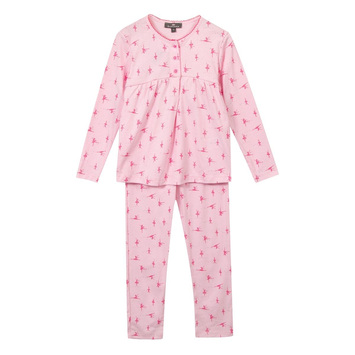 Pyjama long imprimé pingouin Oeko-Tex La Redoute Fille Vêtements Sous-vêtements vêtements de nuit Pyjamas 
