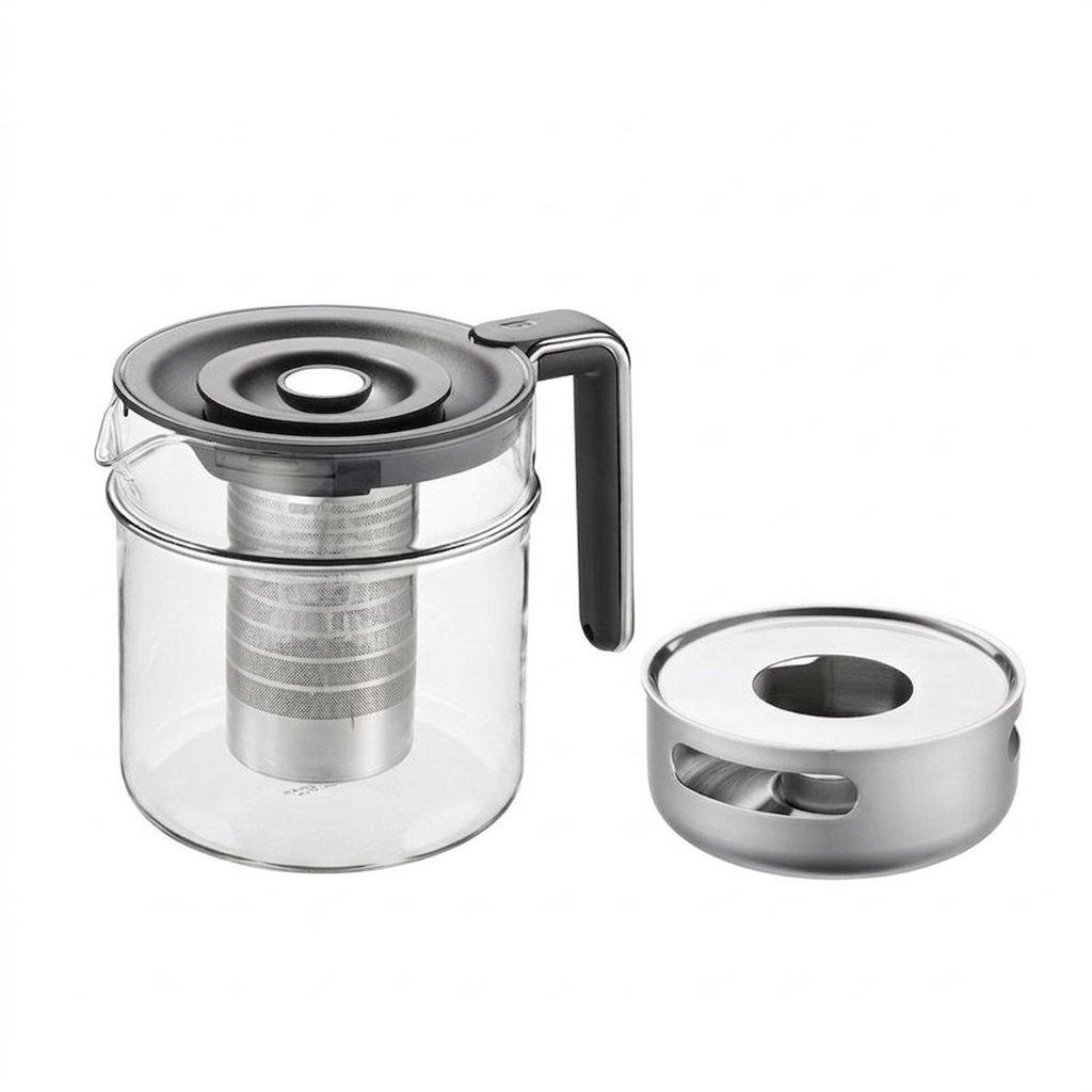 ThéIère, 1,5 l avec réchaud t-prep, GEFU