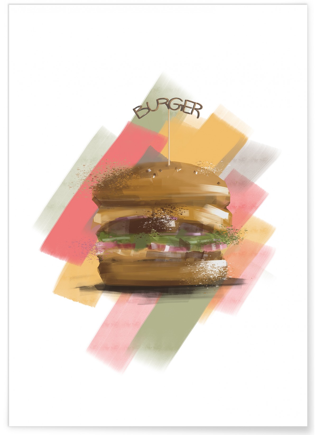 Affiche Burger 2, L'AFFICHERIE