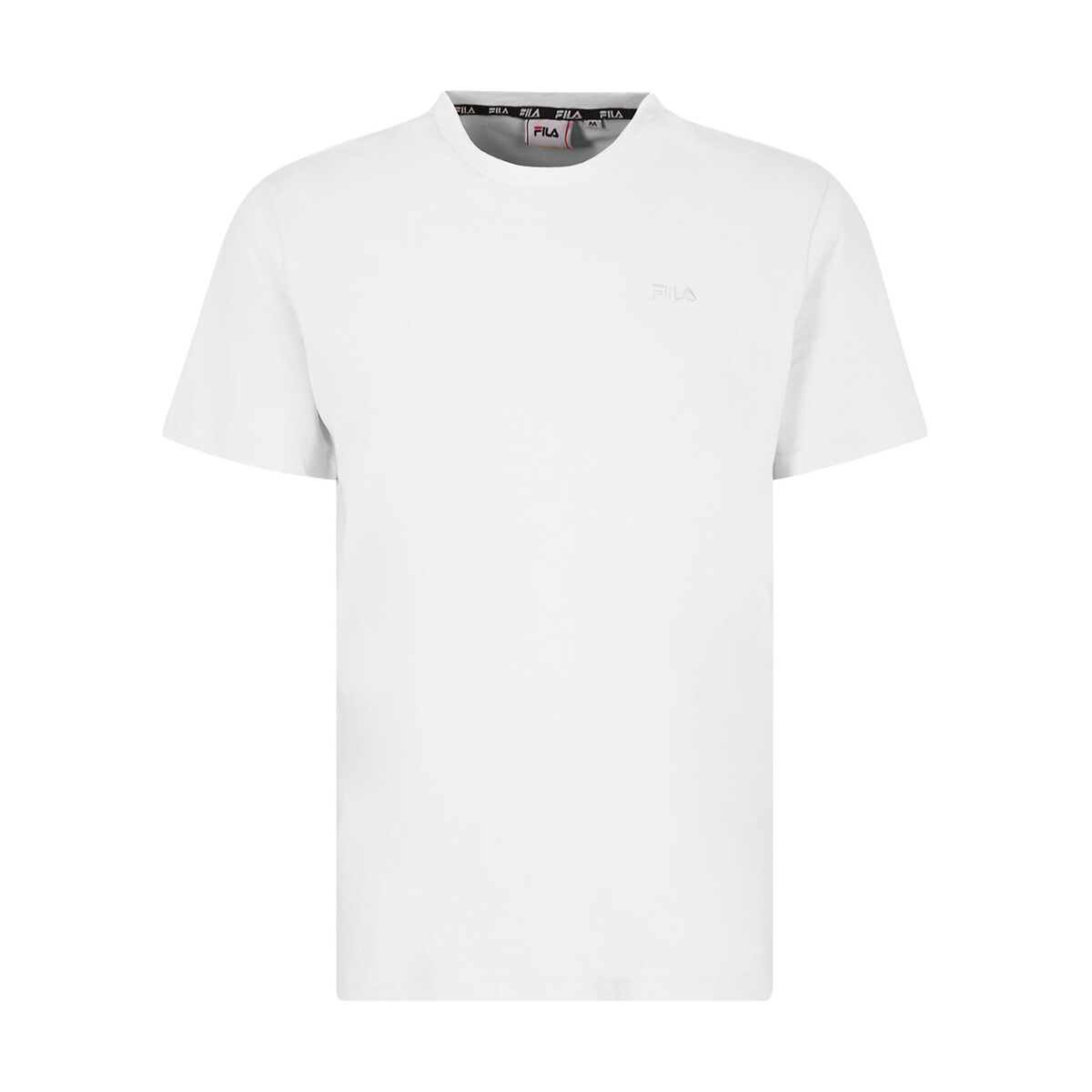 Berloz Cotton T-Shirt with Small Logo and Short Sleeves