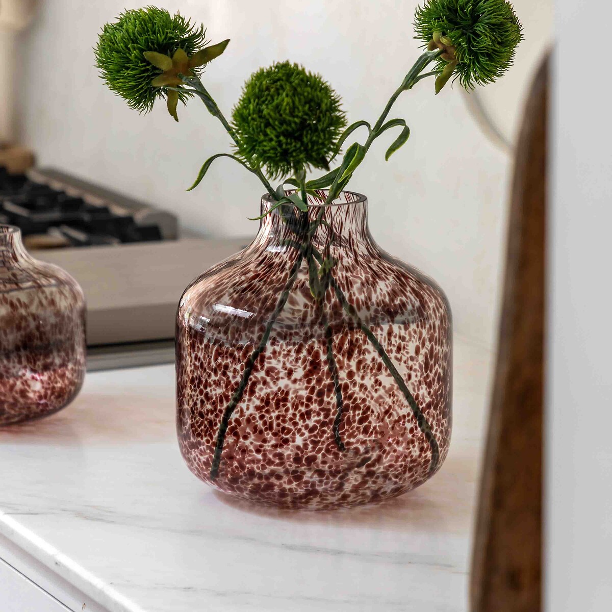 24cm Large Confetti Glass Vase, ÉDITÉ