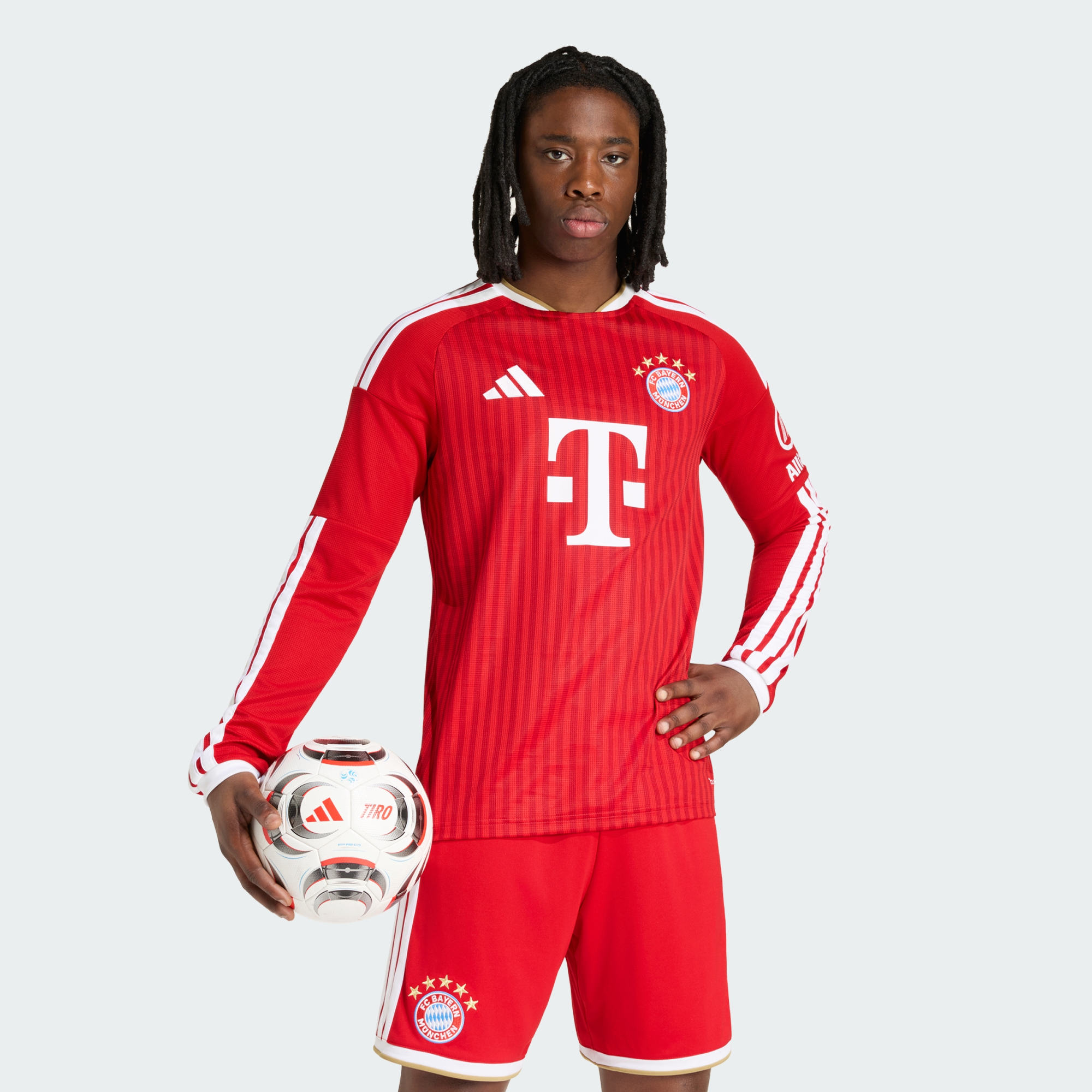 Maillot Manches Longues Domicile Fc Bayern 2026/27, adidas Performance
