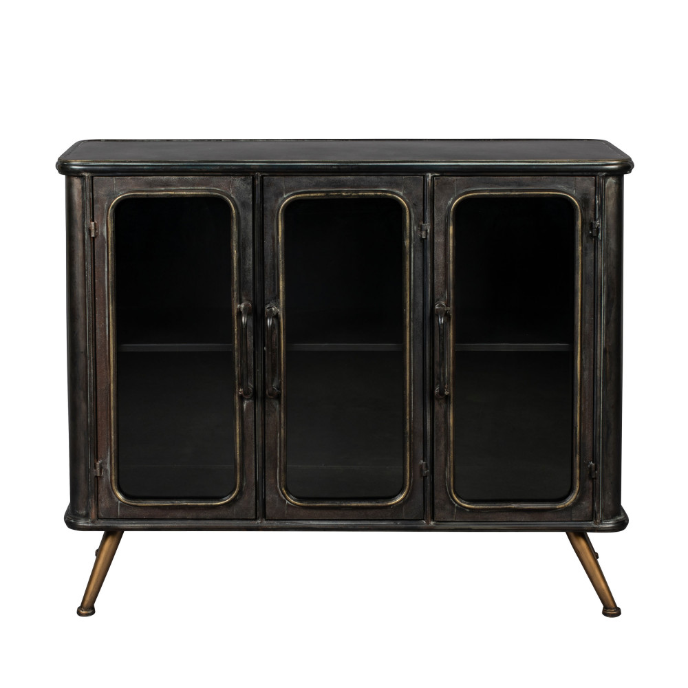 Buffet style industriel en métal - DENZA, DUTCHBONE
