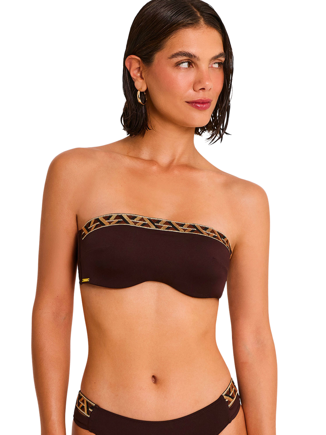 Haut maillot de bain bandeau DUNA, SELMARK MARE