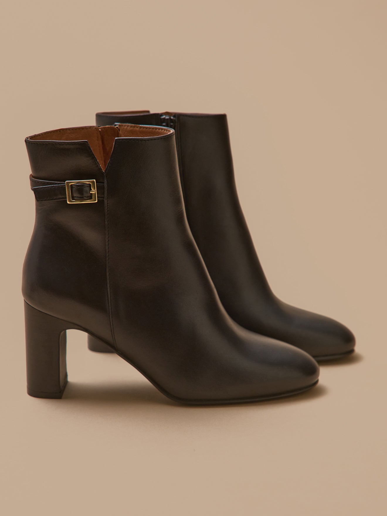 Boots à talon cuir, CYRILLUS